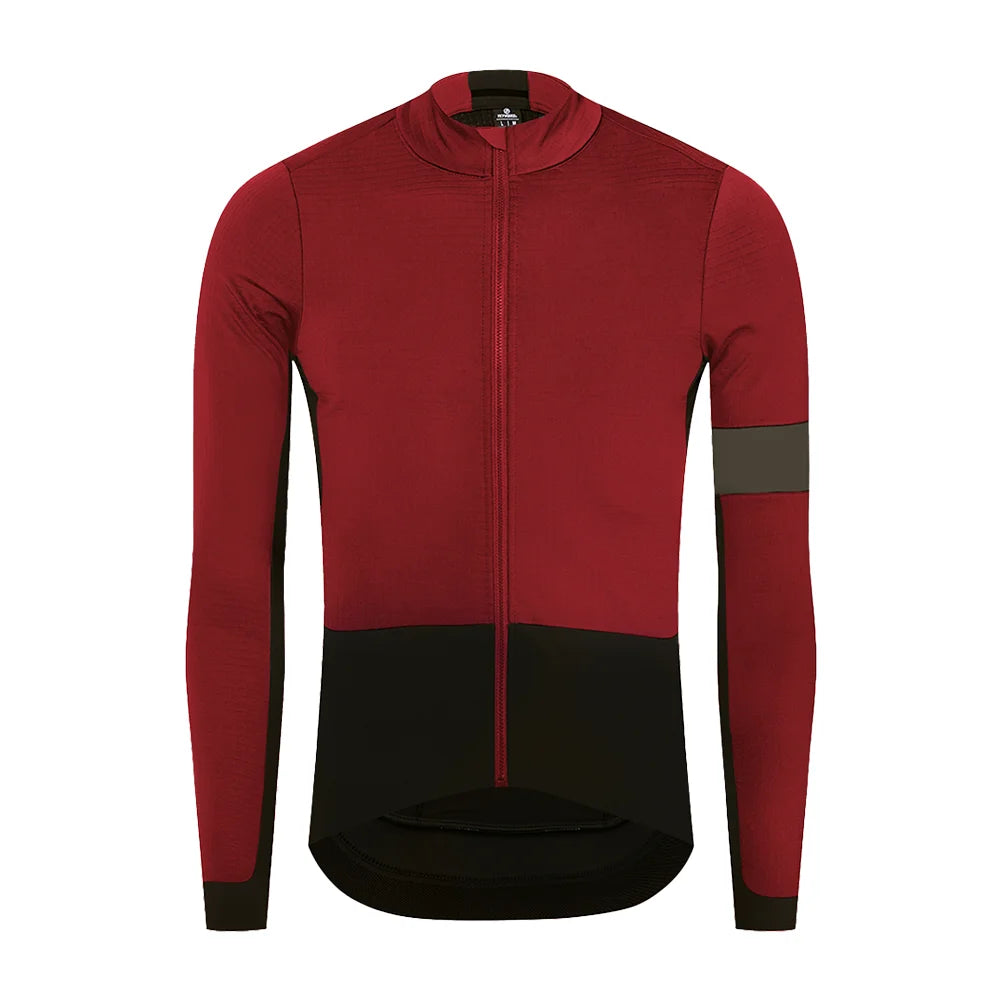 Ykywbike Winter Cycling Jacket 0 Degree Outdoor Warm Fleece Coat Thermal Bike Jacket Mtb Bicycle Jersey Waterproof Windbreaker