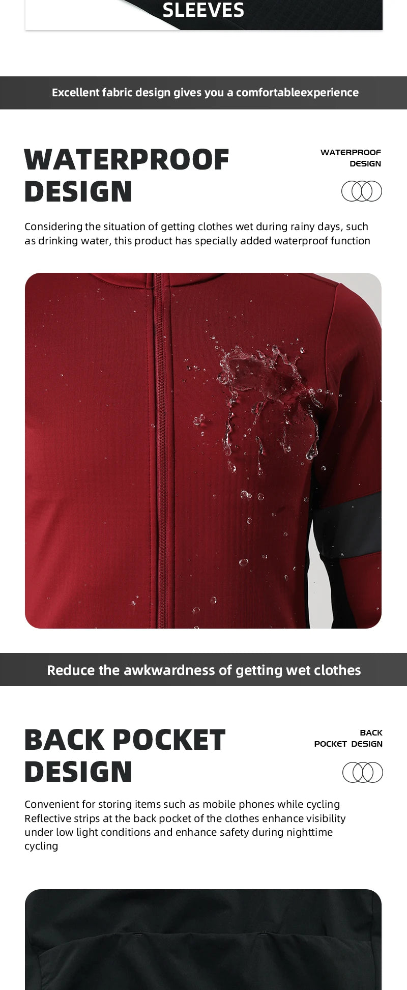 Ykywbike Winter Cycling Jacket 0 Degree Outdoor Warm Fleece Coat Thermal Bike Jacket Mtb Bicycle Jersey Waterproof Windbreaker