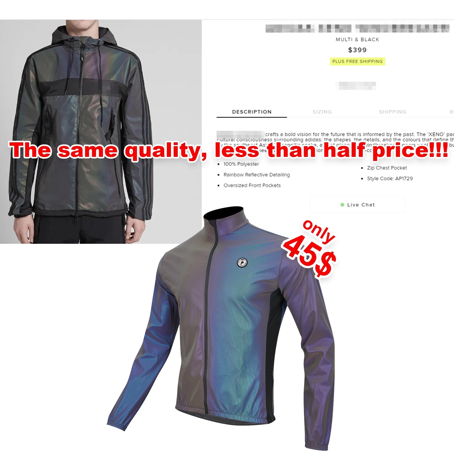 DAREVIE Cycling Jacket Winter Rainbow Reflective PRO Level Cycling Windbreak Men Windproof Waterproof Cycling Jacket Man Women