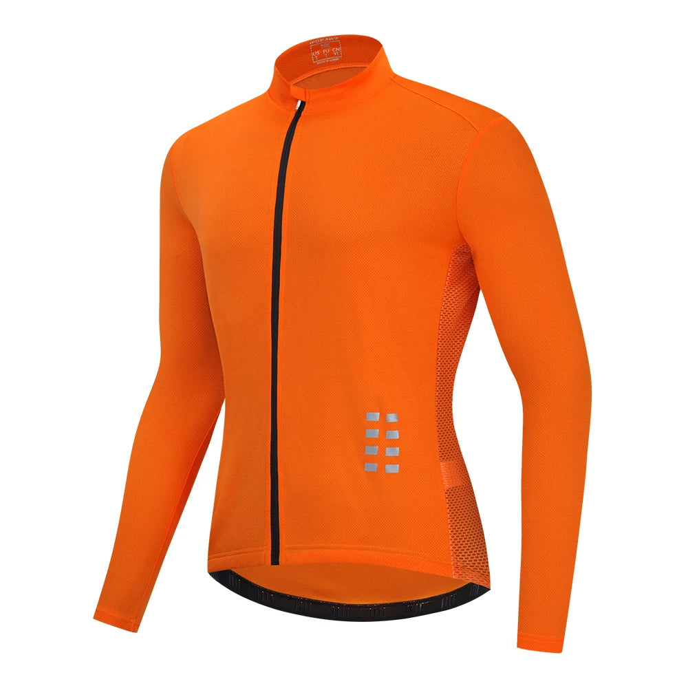 WOSAWE Cycling Jacket Men Windproof breathable Mesh Ciclismo Mountain Bike MTB Running Riding Bicycle short sleeves Jacket