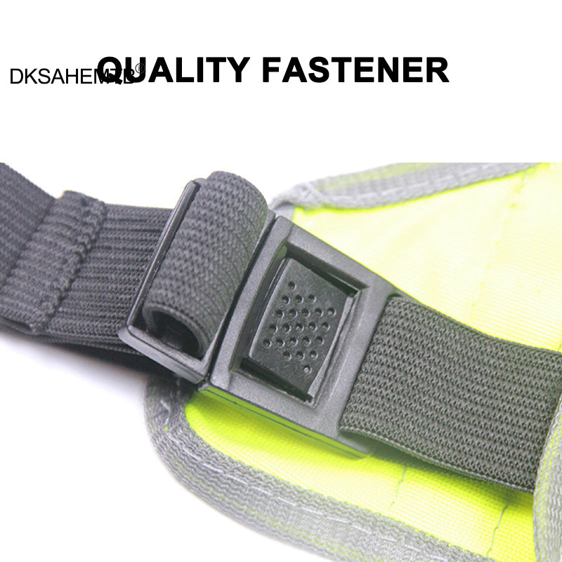 Cycling Reflective Vest High Visibility Safe Jacket for Night Riding Running Jogging Cycling Motorcycle Outdoor Sports Waistcoat