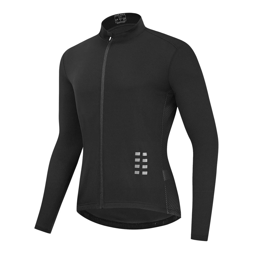 WOSAWE Cycling Jacket Men Windproof breathable Mesh Ciclismo Mountain Bike MTB Running Riding Bicycle short sleeves Jacket