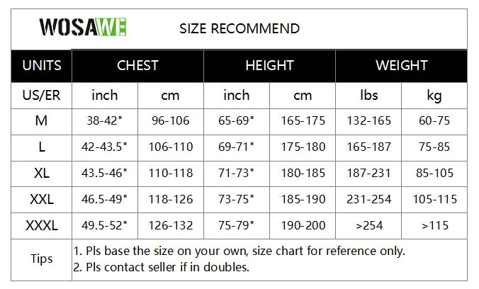 WOSAWE Men Running Jacket Reflective Windproof Waterproof Mountain Bike MTB Wind Coat Riding Bicycle Cycling Windbreaker