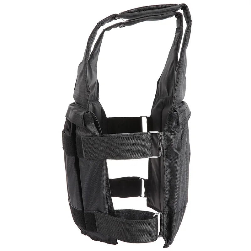 New 20/50 kg Loading Weighted Vest Jacket Load Weight Vest Exercise for Boxing Training Fitness Equipment for Running
