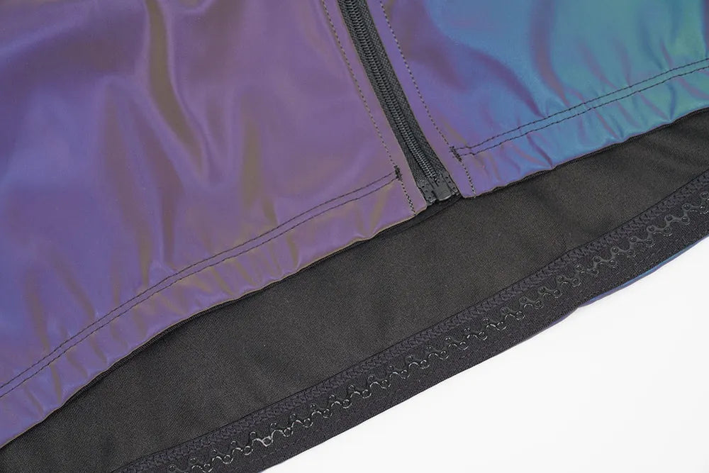 DAREVIE Cycling Jacket Winter Rainbow Reflective PRO Level Cycling Windbreak Men Windproof Waterproof Cycling Jacket Man Women