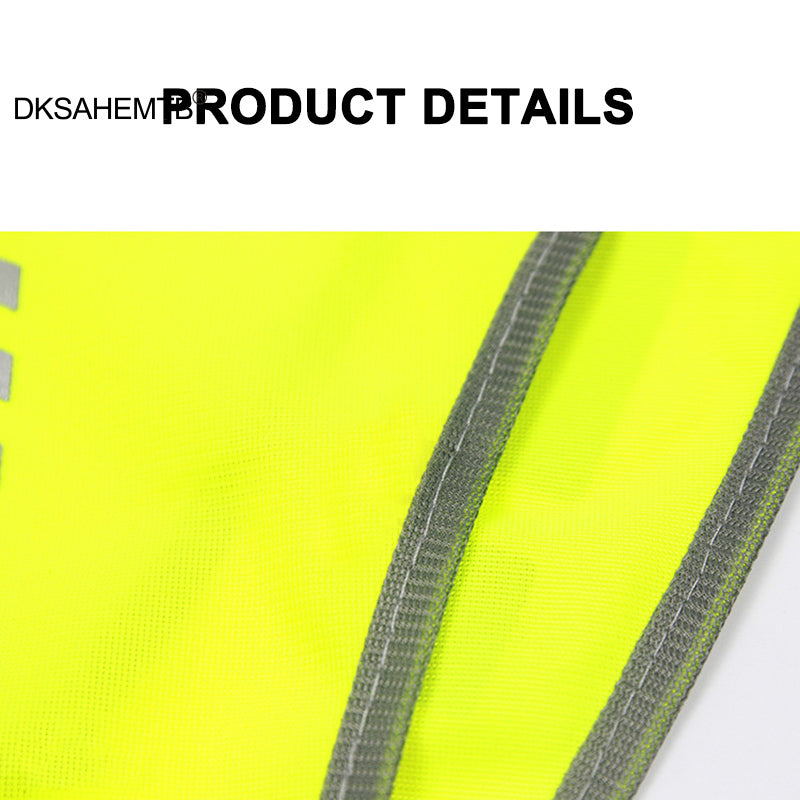 Cycling Reflective Vest High Visibility Safe Jacket for Night Riding Running Jogging Cycling Motorcycle Outdoor Sports Waistcoat