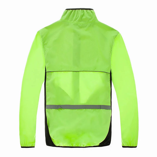 Orange wind cycling jacket mtb mountain bike men dry fit reflective rain coat jacket women raincoat bicycle clothes windbreaker