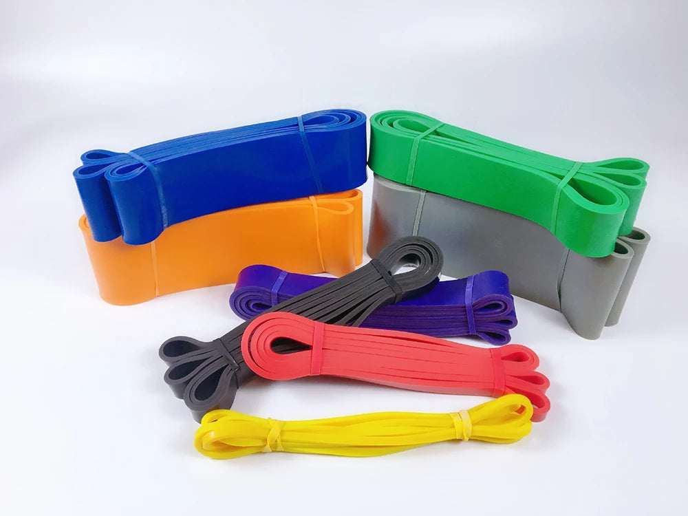 1pcs Fitness Elastic Band Tpe Resistance Band Yoga Assist Tension Band Latex Elastic Rope Training Shoulders Backs And Hips