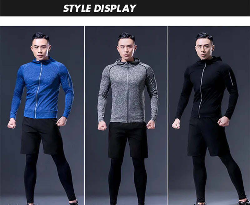 Men’s Athletic Fitness Sweatshirt