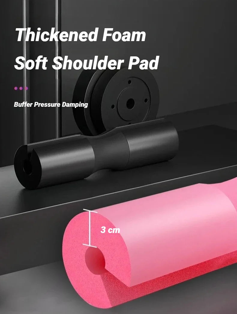 Barbell Shoulder Pads Thickened Non-Slip Support Gym Fitness Weightlifting Squat Dumbbel Neck Protection Pad Strength Workout