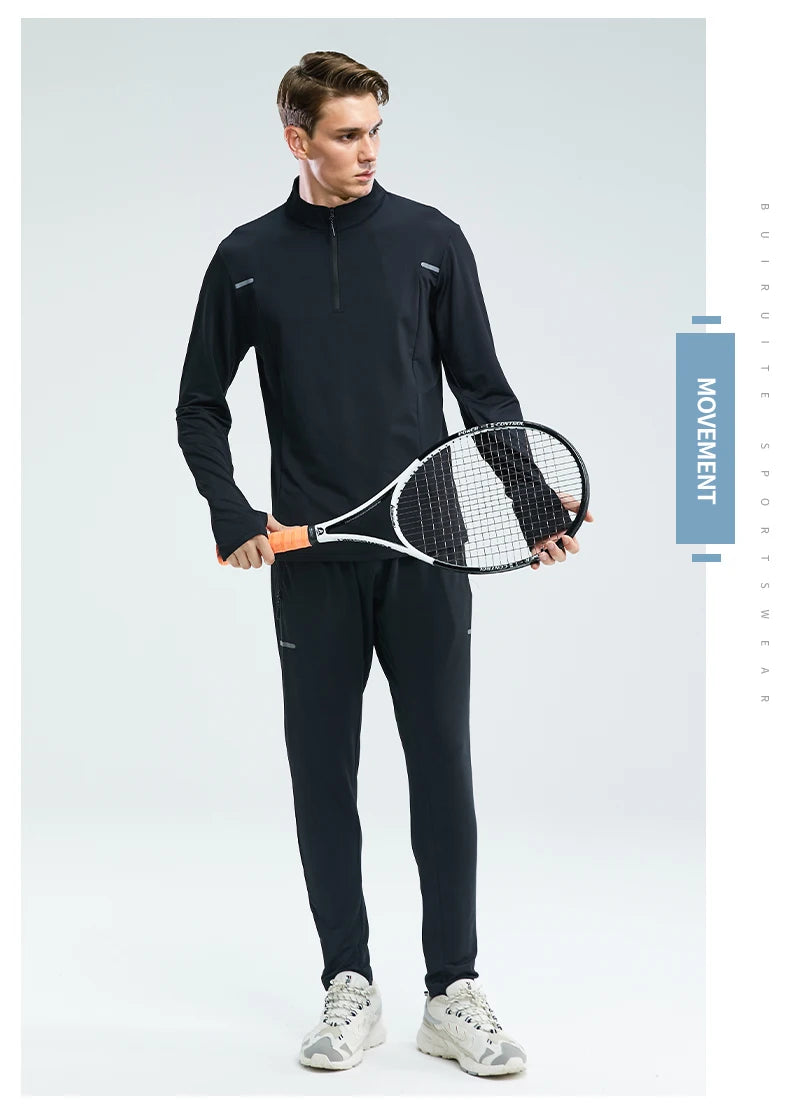 Men’s Athletic Long-Sleeve Hoodie
