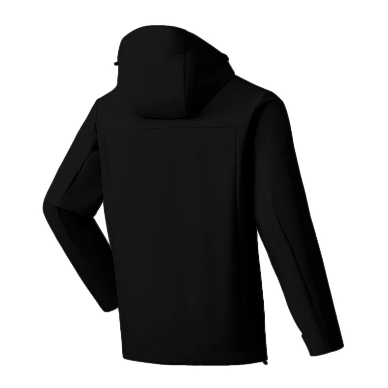 EUMERGX Men's Women's Waterproof Jacket Hiking Trekking Windbreaker Unisex Outdoor Sporty Rain Coat Windproof Climbing Clothes