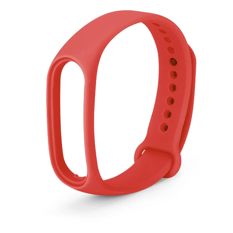 Silicone strap for Xiaomi Mi Band 7 bracelet wrist Miband 5 6 NFC Replacement pulsera Sport correa mi band 7 6 3 4 5 Watchband