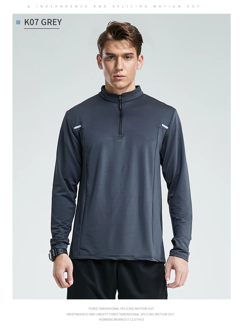 Men’s Athletic Long-Sleeve Hoodie