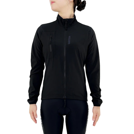 WOSAWE Cycling Jacket Women Windbreaker Vest Sleeveless Jackets Mountain Bike MTB Clothes Bicycle Jacket Windproof Ciclismo