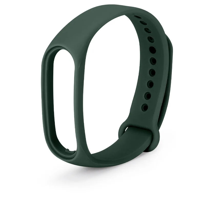 Silicone strap for Xiaomi Mi Band 7 bracelet wrist Miband 5 6 NFC Replacement pulsera Sport correa mi band 7 6 3 4 5 Watchband