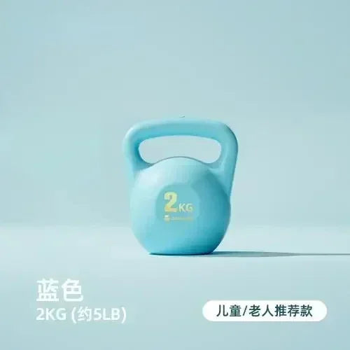 Adjustable Dumbbell Home Fitness Gym Exercise Equipment 2/4/6/8kg Water Kettlebell Squat Trainer Tool for Training Buttock