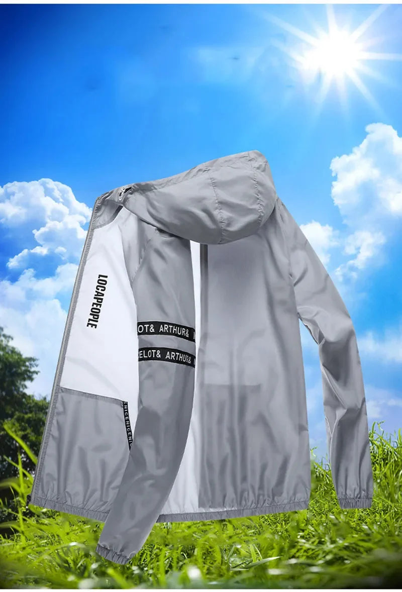 Ultrathin Waterproof Sun Protection Clothing Summer Quick-Dry Bicycle Jacket Men Women Running Camping Breathable Jersey Coat