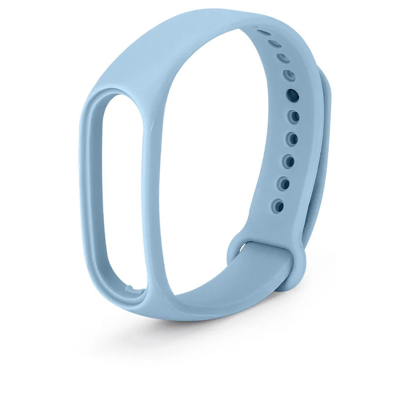 Silicone strap for Xiaomi Mi Band 7 bracelet wrist Miband 5 6 NFC Replacement pulsera Sport correa mi band 7 6 3 4 5 Watchband