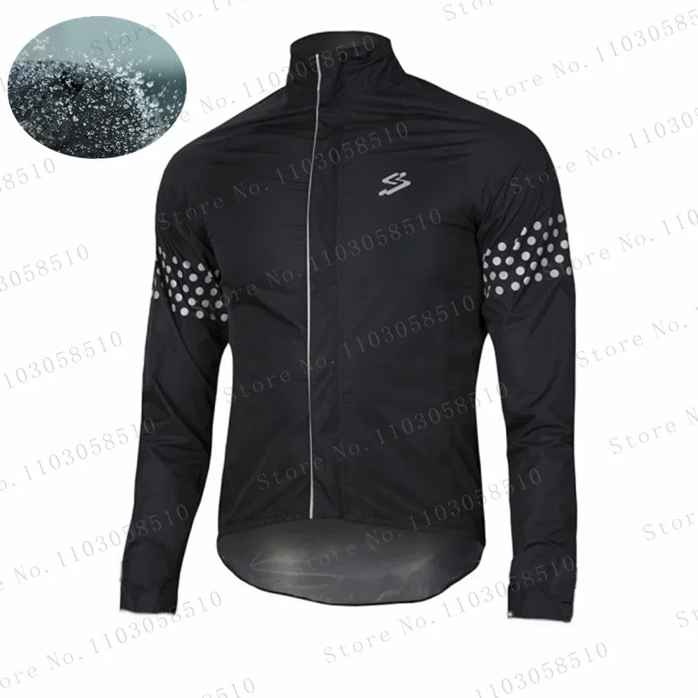 spiukful Waterproof Windbreaker Wind MTB Cycling Lightweight Ultralight Men Jacket Running Riding Ciclismo Bicycle Windbreaker