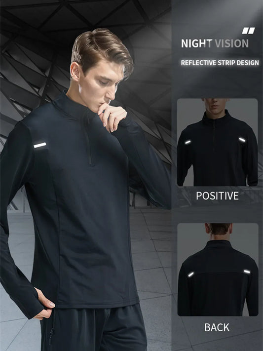 Men’s Athletic Long-Sleeve Hoodie