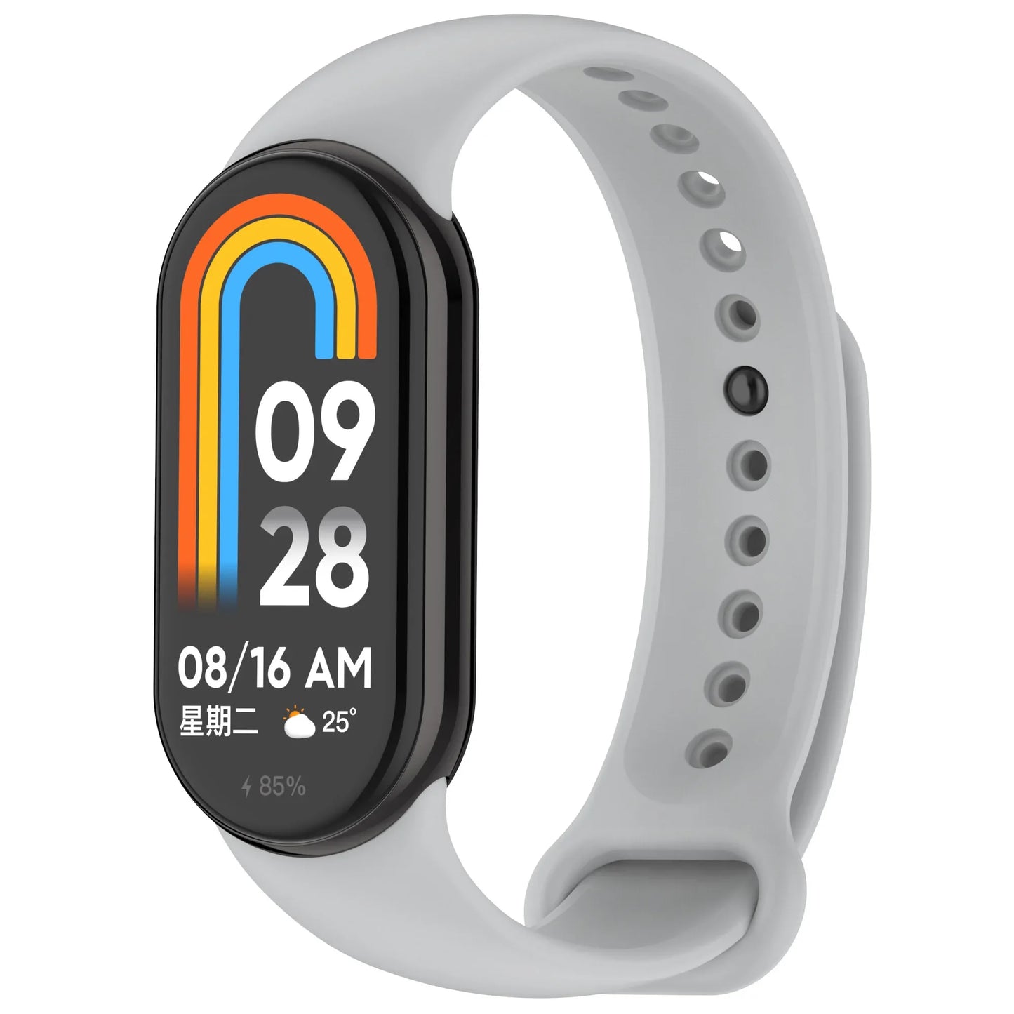 Soft Official Silicone Strap for Xiaomi Mi Band 10 Sports Smart Bracelet Wristband Mi Band 8 9 Replacement Band Accessories Belt