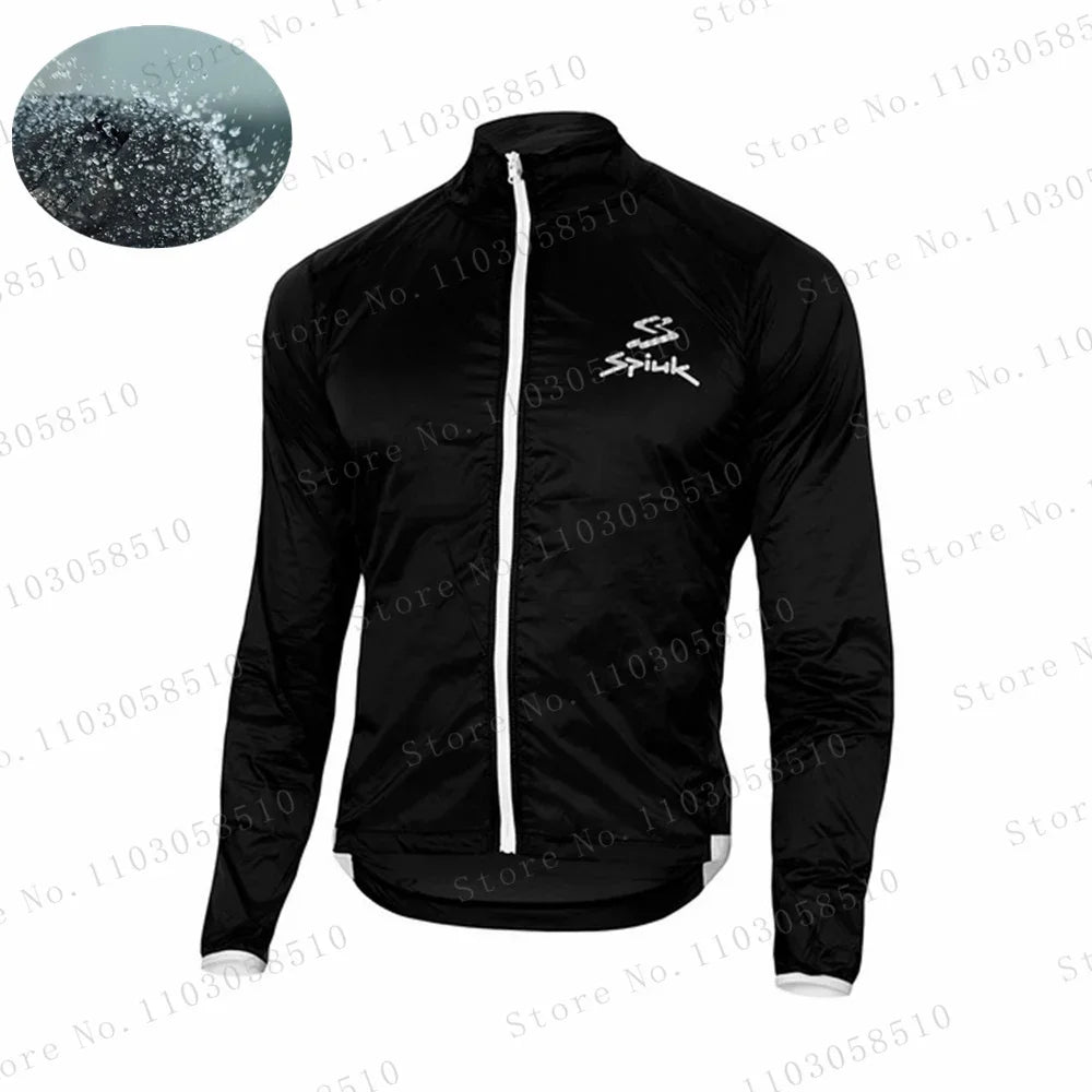 spiukful Waterproof Windbreaker Wind MTB Cycling Lightweight Ultralight Men Jacket Running Riding Ciclismo Bicycle Windbreaker
