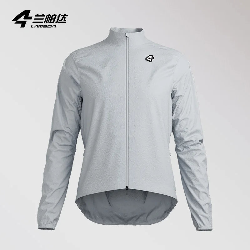 Lameda Men's Cycling Jacket Lightweight Men's Windbreaker Long Sleeved With 3 Pockets Bicycle Coat Clothes