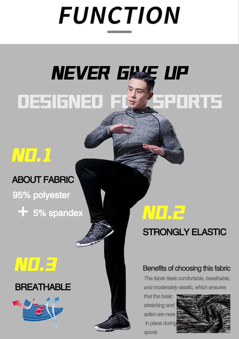 Men’s Athletic Fitness Sweatshirt