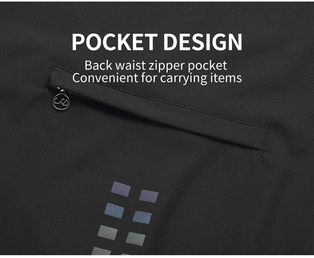 WOSAWE Windproof & Waterproof Reflective Cycling Jacket