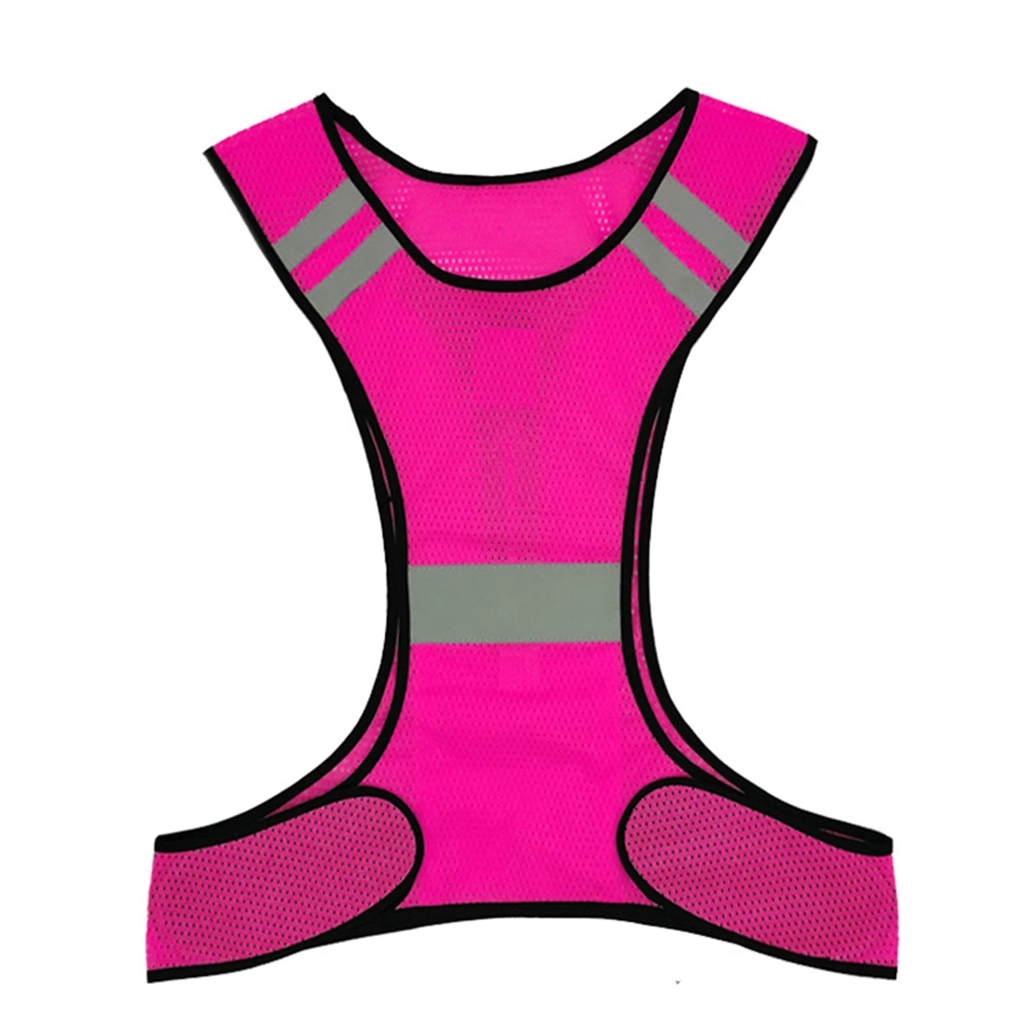 Cycling Reflective Vest High Visibility Safe Jacket for Night Riding Running Jogging Cycling Motorcycle Outdoor Sports Waistcoat