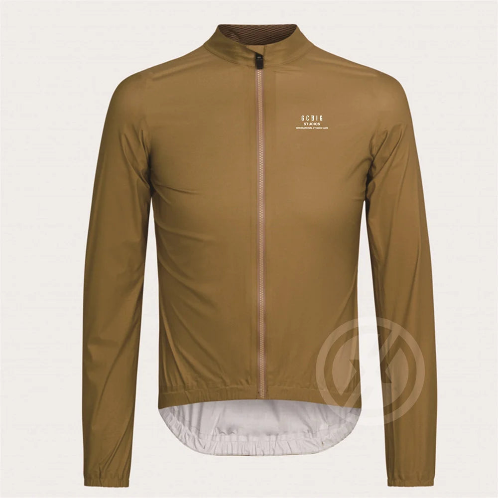 2023 GCBIG Cycling Wear Wind Jacket Road Bicycle Windbreaker Long Sleeve Windproof Rain Clothes Mountain Bike Jersey Coat