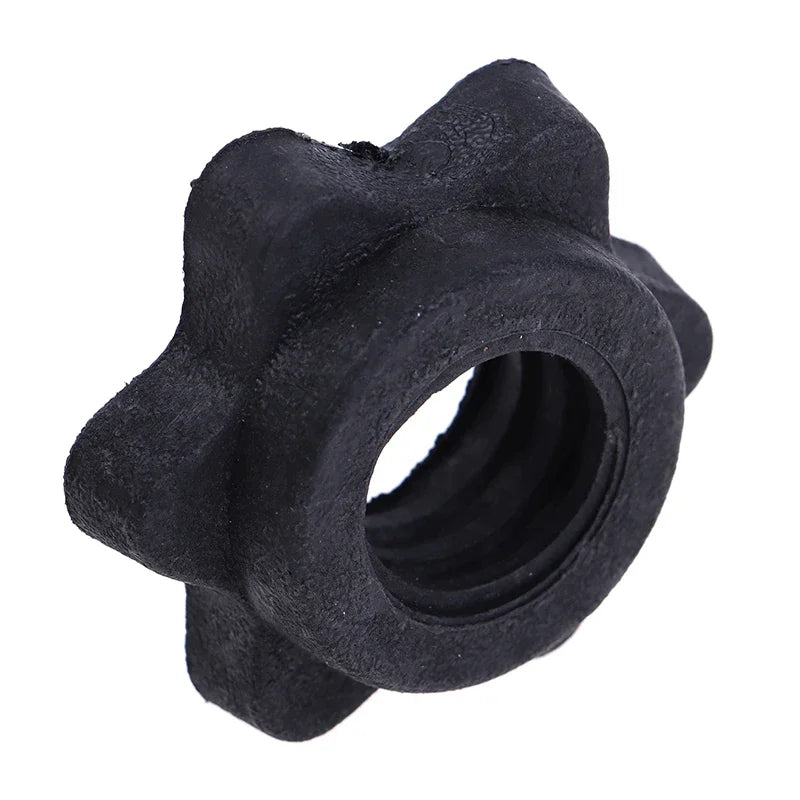 3 Pc Dumbbell Hex Nut Dumbbell Rod Nut Spinlock Collars for Barbells Bars Training Sports Gym Equipment Accessories