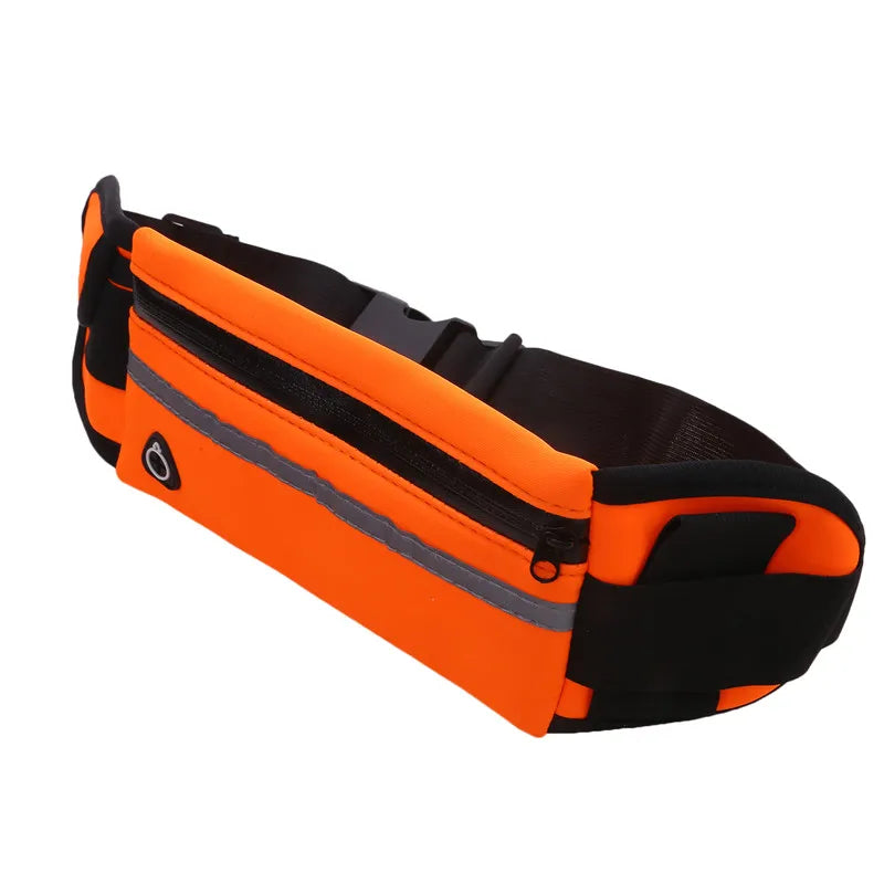 Sport Running Waist Bag For Women Men Comfortable Gym Fanny Bag Safty Tape Cycling Phone Case Running Belt