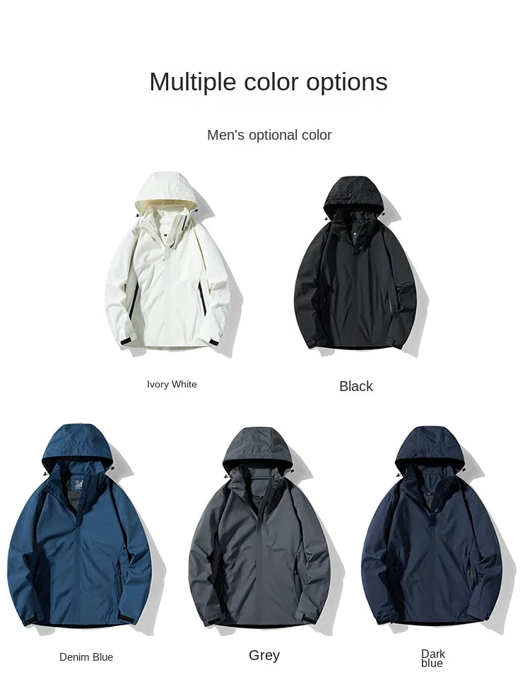 Spring Autumn New High Quality Outdoor Mountaineering Sports Windproof Waterproof Comfortable Breathable Sprint Shirt