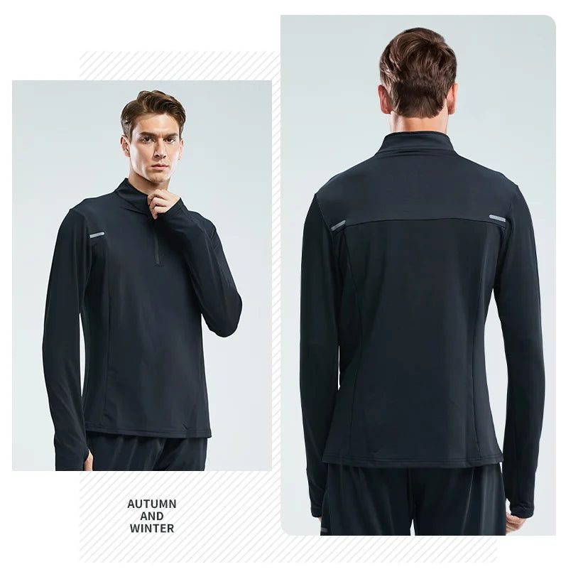 Men’s Athletic Long-Sleeve Hoodie