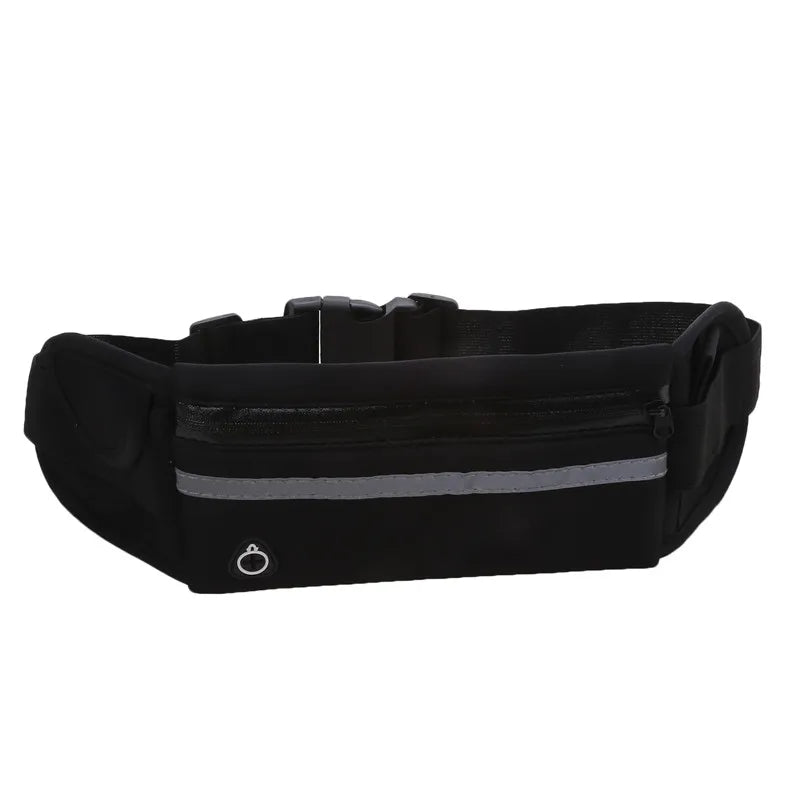 Sport Running Waist Bag For Women Men Comfortable Gym Fanny Bag Safty Tape Cycling Phone Case Running Belt