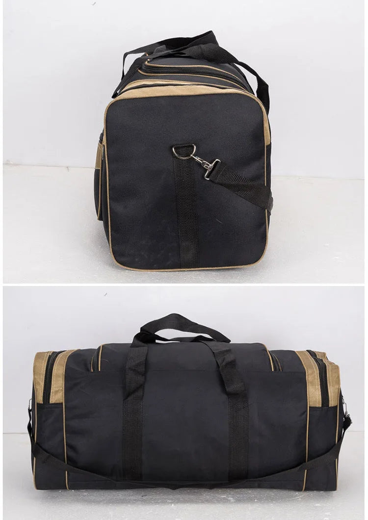 Luggage Travel Bag Gym Fitness Handbags for Women Men Outdoor Sports Shoulder Large Storage Duffel Training Long Distance Bag
