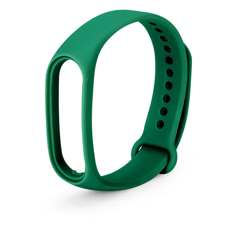 Silicone strap for Xiaomi Mi Band 7 bracelet wrist Miband 5 6 NFC Replacement pulsera Sport correa mi band 7 6 3 4 5 Watchband