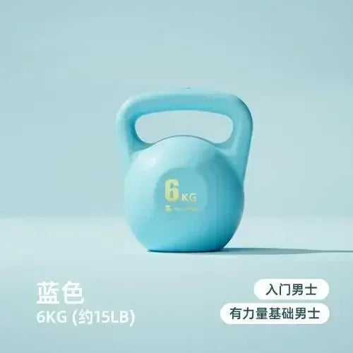 Adjustable Dumbbell Home Fitness Gym Exercise Equipment 2/4/6/8kg Water Kettlebell Squat Trainer Tool for Training Buttock