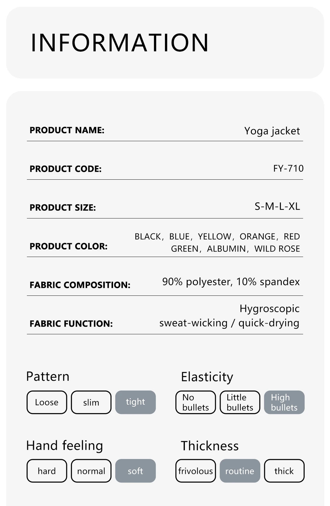 Women's Sport Jackets Zipper Slim Yoga Coat Quick Dry Running Jacket Elastic Long Sleeve Thumb Hole Gym Fitness Top