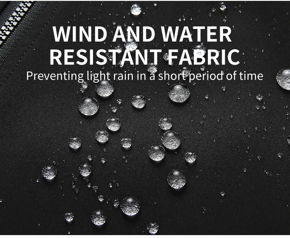 WOSAWE Windproof Waterproof Ultralight Cycling Jacket MTB Bicycle Long Sleeve Windbreaker Detachable Sleeveless Bike Coat