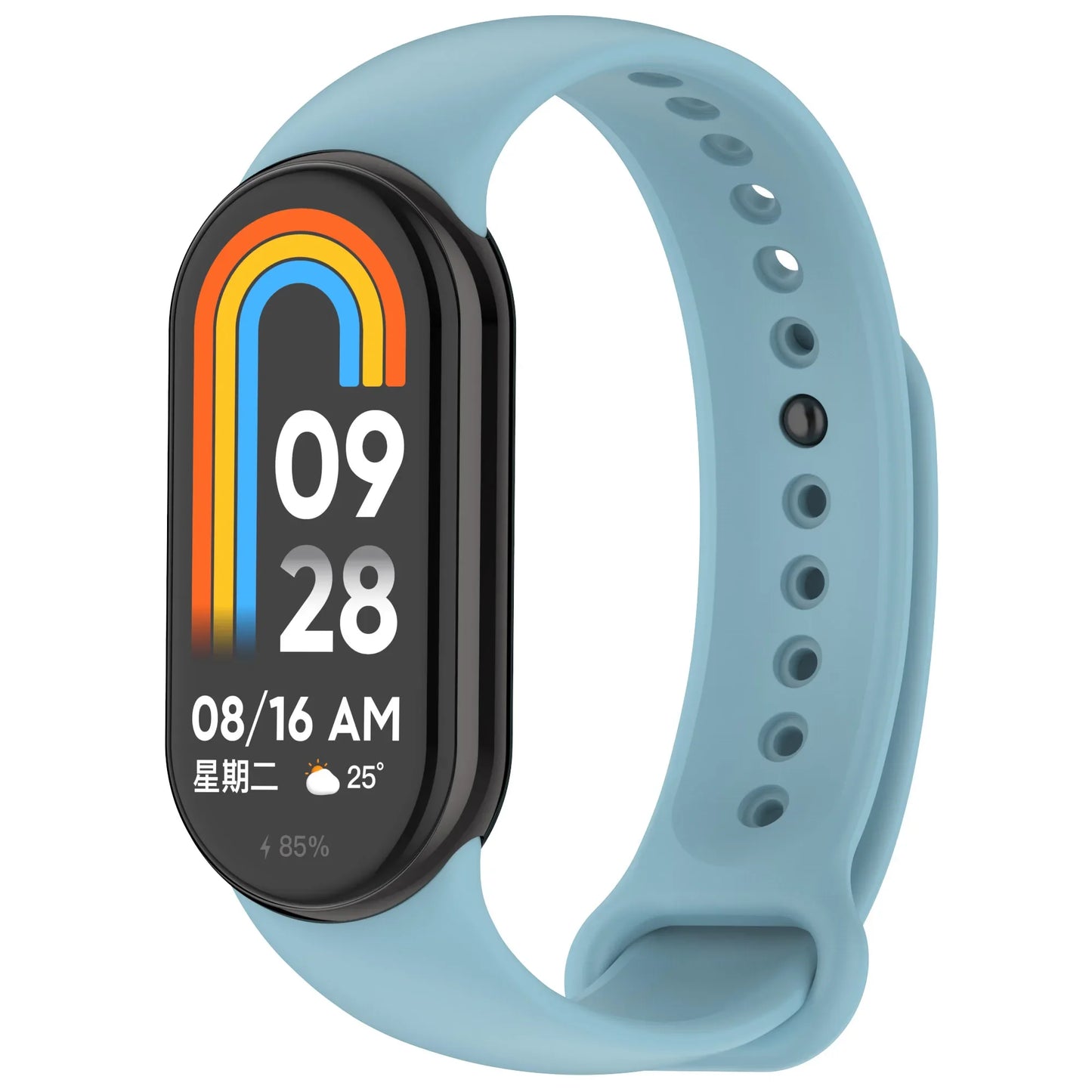 Soft Official Silicone Strap for Xiaomi Mi Band 10 Sports Smart Bracelet Wristband Mi Band 8 9 Replacement Band Accessories Belt