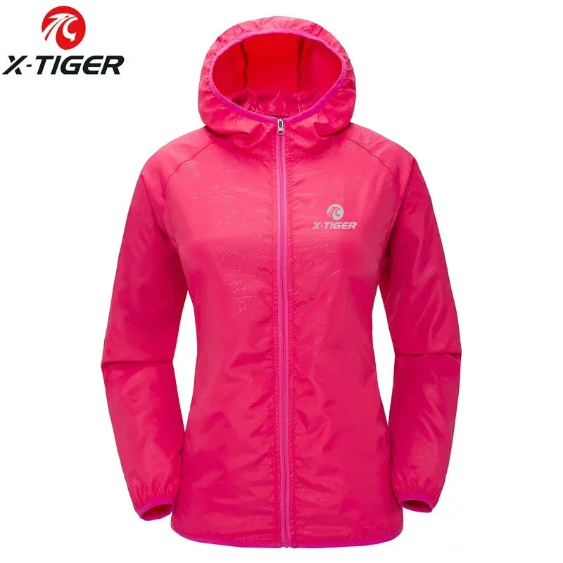 X-TIGER Skin Hiking Jacket Men Women Waterproof Quick Dry Camping Windbreaker Trekking Fishing Rain Coat Outdoor Anti UV Clothes