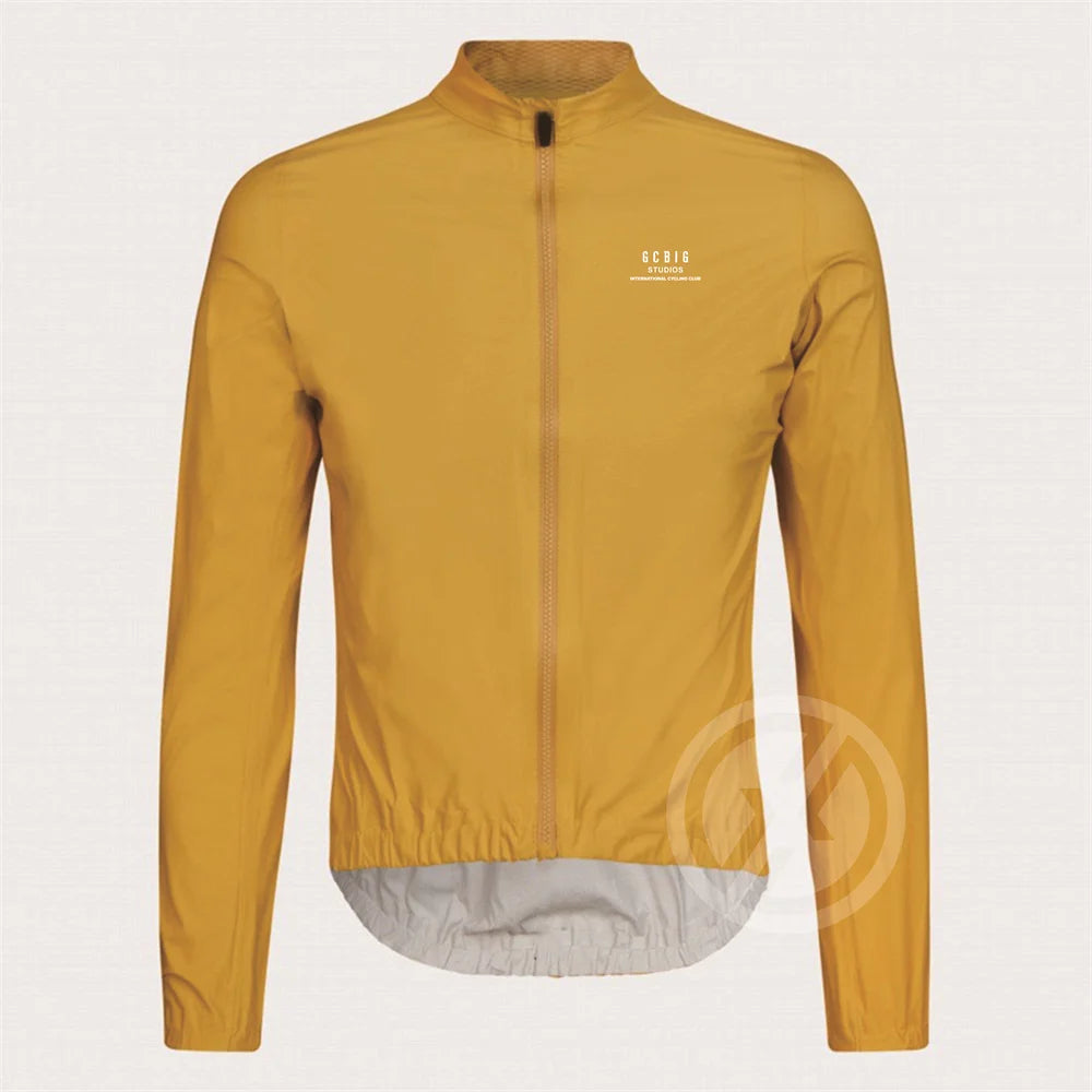 2023 GCBIG Cycling Wear Wind Jacket Road Bicycle Windbreaker Long Sleeve Windproof Rain Clothes Mountain Bike Jersey Coat