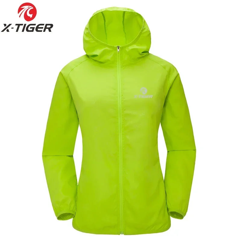 X-TIGER Skin Hiking Jacket Men Women Waterproof Quick Dry Camping Windbreaker Trekking Fishing Rain Coat Outdoor Anti UV Clothes