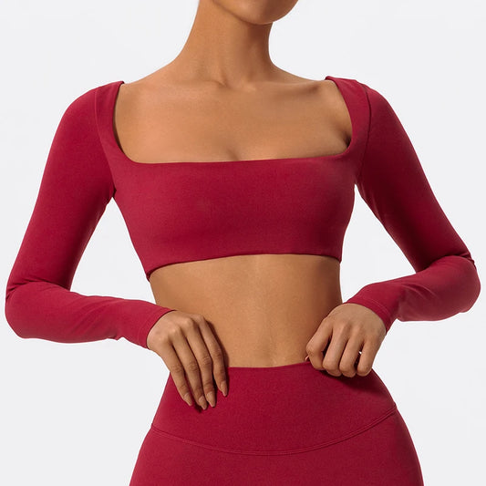 Breathable Stretch Fit Gym Top