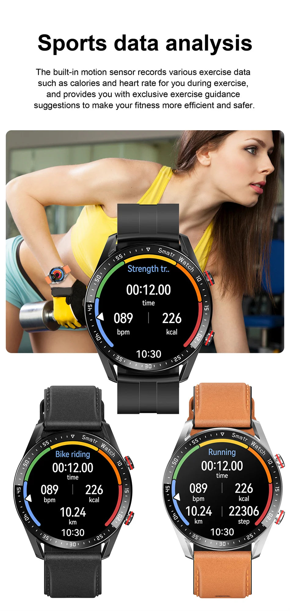 2025 New Voice Call Smart Watch Men GT Series 1.53 inch AMOLED Screen Sports Watch ECG+PPG Health Smartwatch For Android IOS