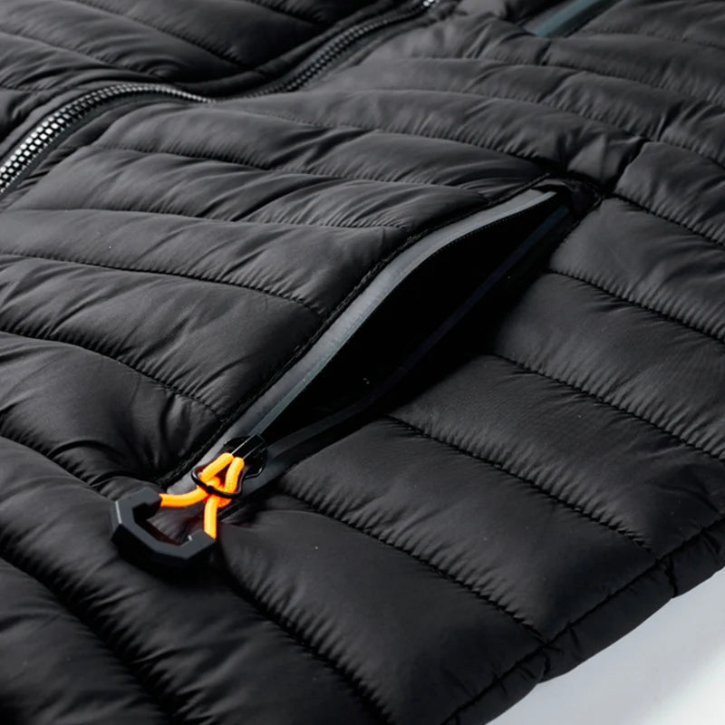 New Sleeveless Winter Thermal Jacket Moto Poc Cycling Hooded Warm Coat Windbreaker Mountain Bike Cothing MTB Bicycle Down Jackes