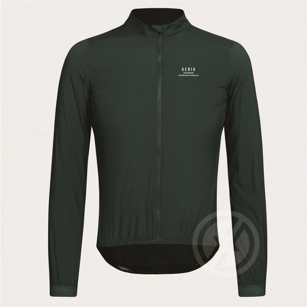 2023 GCBIG Cycling Wear Wind Jacket Road Bicycle Windbreaker Long Sleeve Windproof Rain Clothes Mountain Bike Jersey Coat